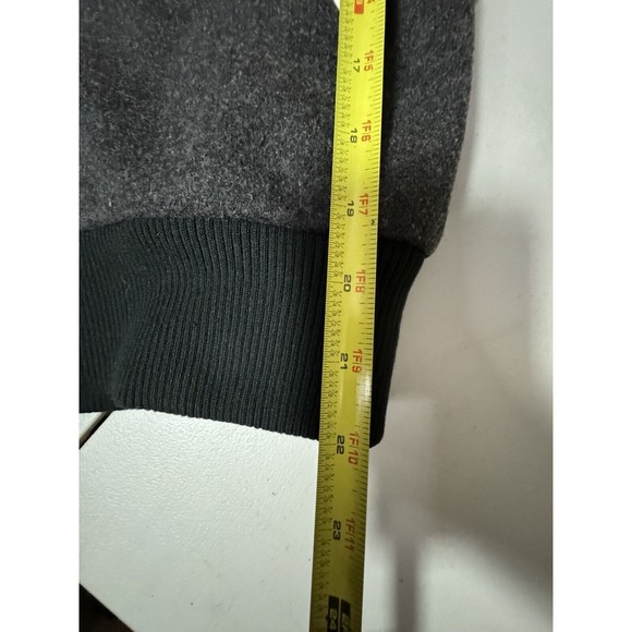 UNIQLO Oversized Men’s Gray Varsity Baseball Bomber Jacket Size S - Picture 4 of 8